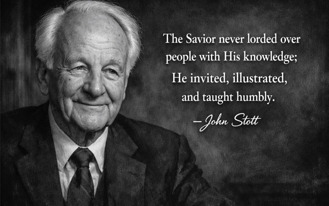 Christ’s Example of Humility